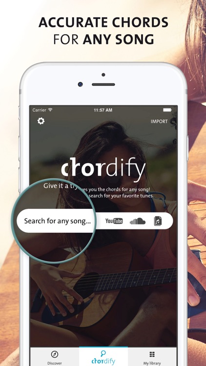 Chordify - chords for any song