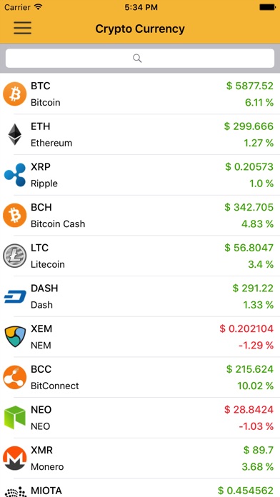 CryptoCurrency - Live Tracking screenshot 2