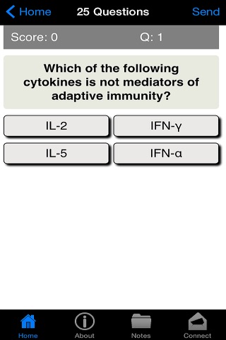 Immunology Quiz screenshot 4