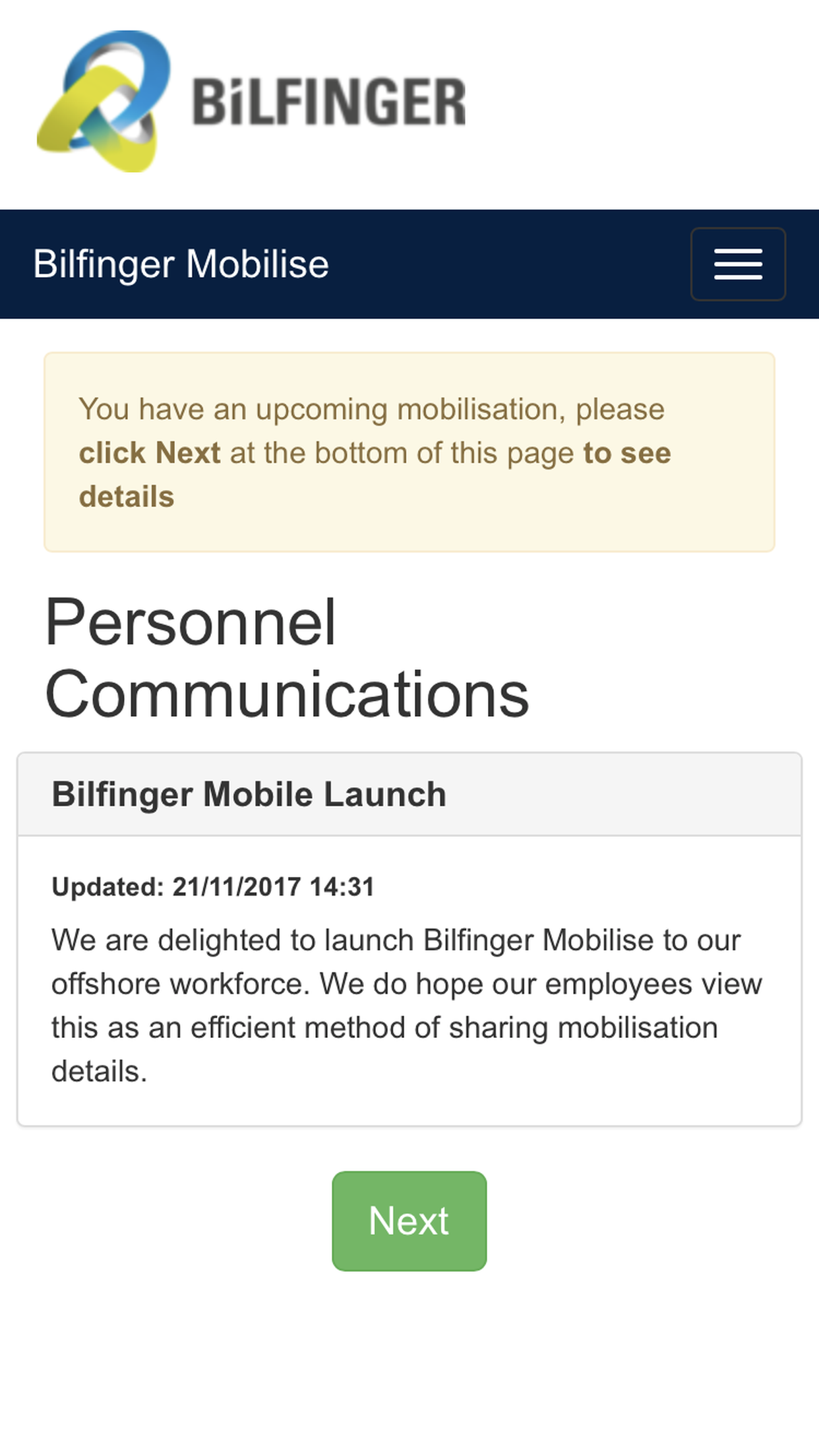 Bilfinger Mobilise