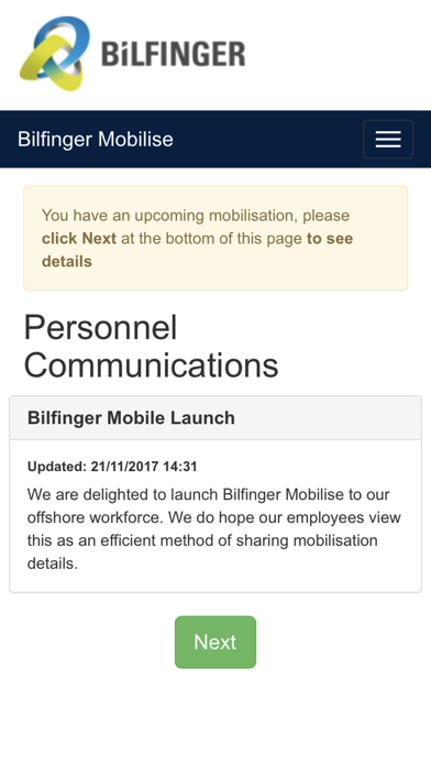 How to cancel & delete Bilfinger Mobilise from iphone & ipad 3