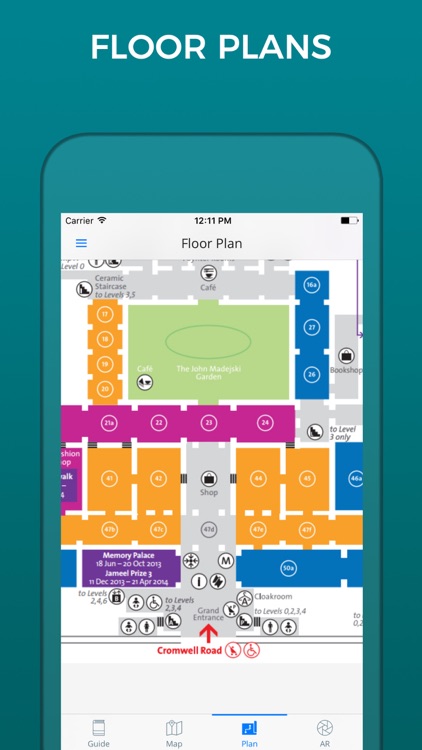 Victoria and Albert Museum Guide and Maps