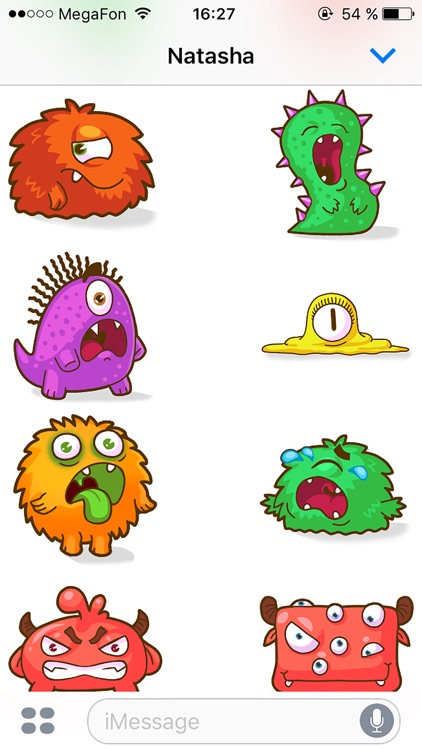 Monsters - Beautiful stickers