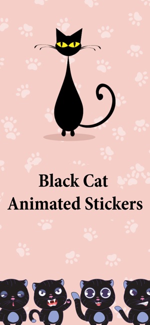 Animated Black Catmoji GIF(圖1)-速報App