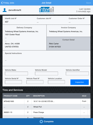 Interfit Service screenshot 2