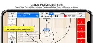 Basketball Stat Tracker screenshot #2 for iPhone