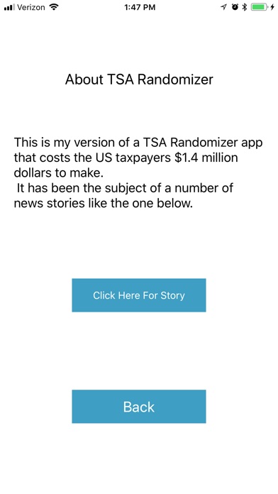 TSA Randomizer screenshot 2