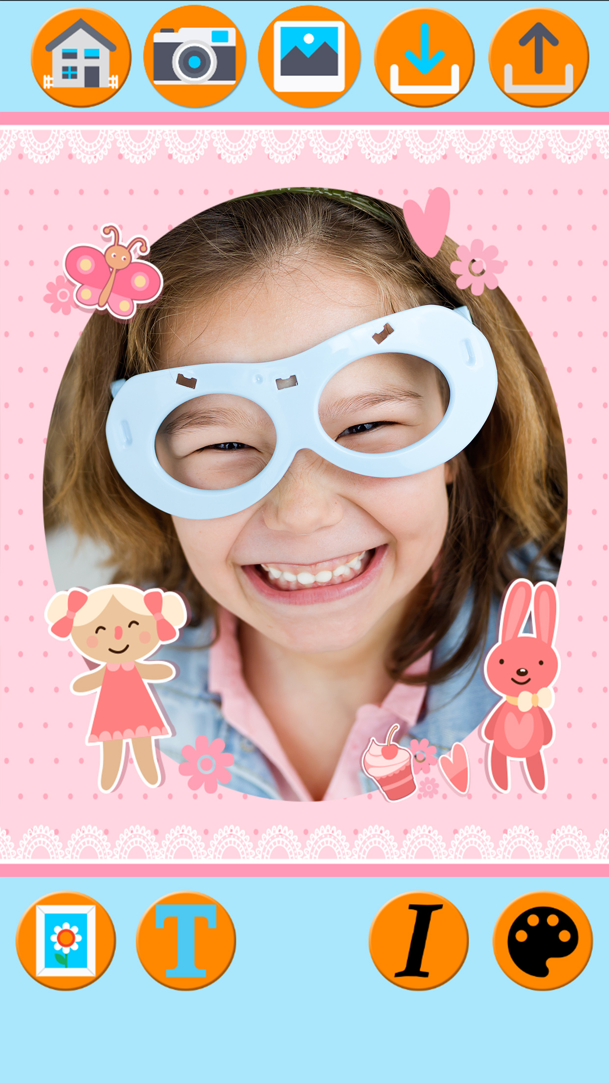 New born and birthday photo frames