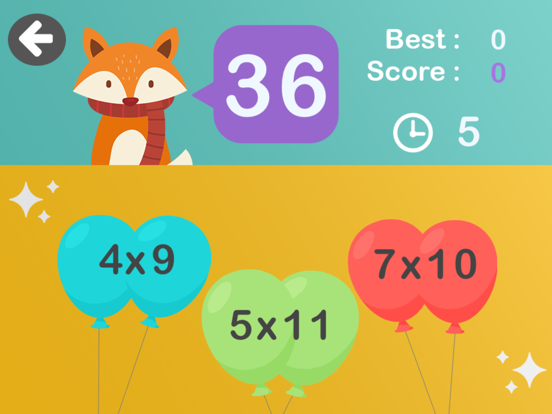 Screenshot #6 pour Math For Kids Educational Game