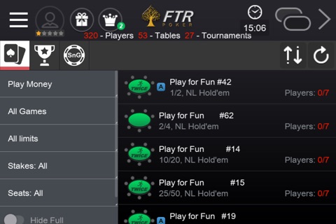 FTRpoker screenshot 2