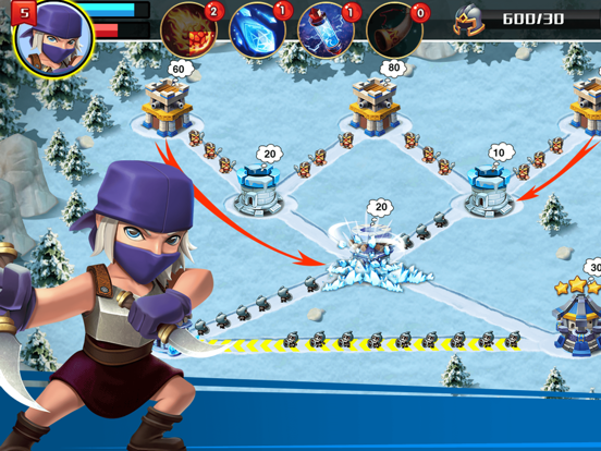 Castle Battle - New TD Game iPad screenshot 5 - Games app
