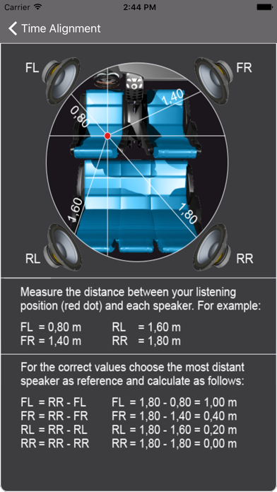 A530DSP iPhone screenshot