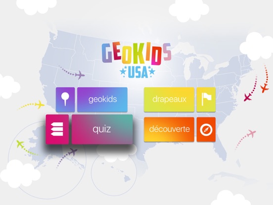 Screenshot #6 pour Jeu de Géographie des USA