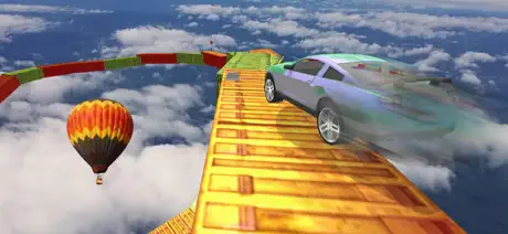 不可能的汽車特技賽車手