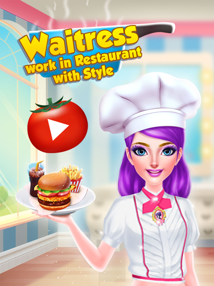 Waitress - Work in Restaurant with Style