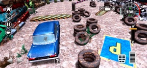 Junkyard Car Parking 3D screenshot #3 for iPhone