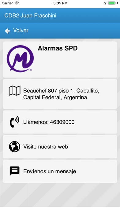 Mi alarma screenshot