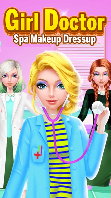 Girl Doctor Spa Makeup Dressup screenshot 4