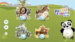 Game screenshot Animal Puzzle & Shapes Kids mod apk