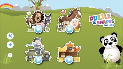 Animal Puzzle & Shapes Kids Screenshot