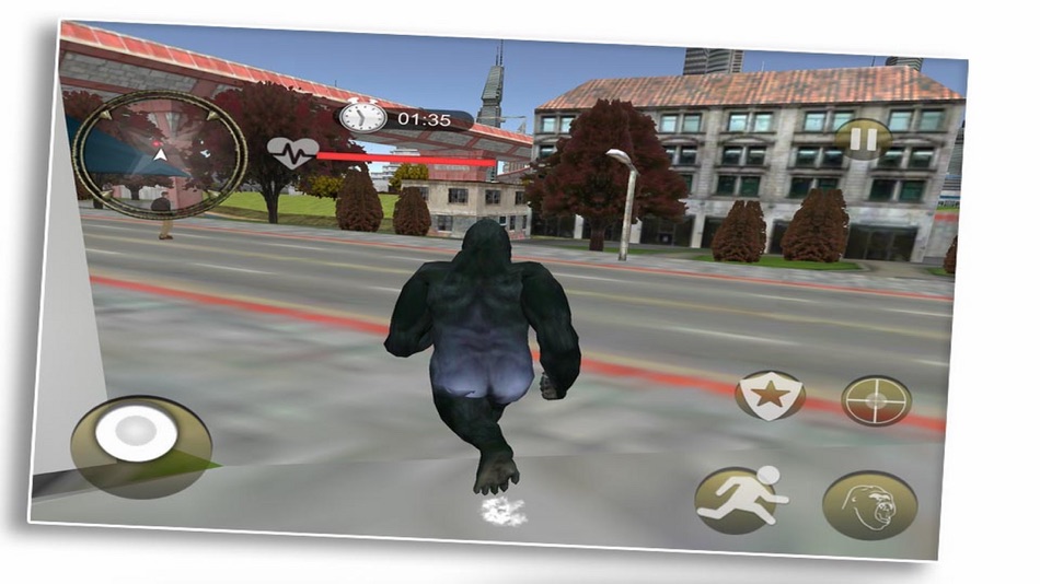 Gorilla Fighting City - 1.0 - (iOS)