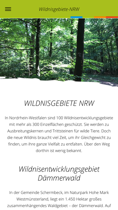 Screenshot #1 pour Wildnisgebiete NRW