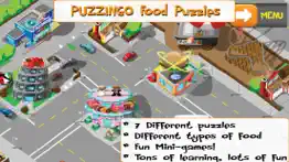 puzzingo food puzzles game iphone screenshot 1