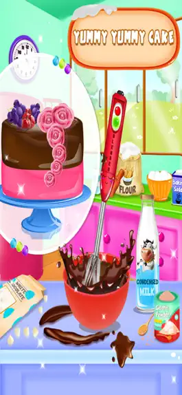 Game screenshot Cake Maker Cooking Mania mod apk