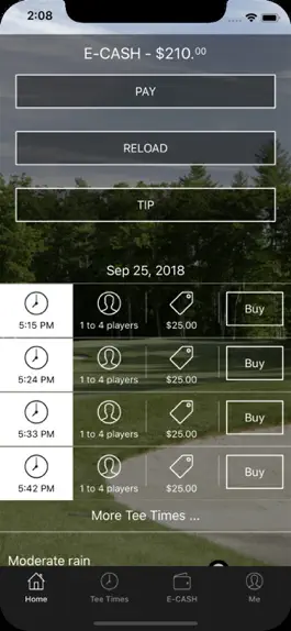 Game screenshot The Oaks Golf Links Tee Times apk