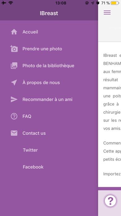 iBreast iPhone screenshot 2 - Medical app