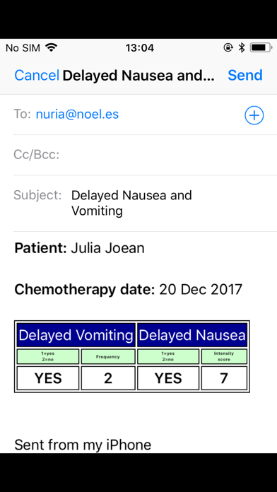App screenshot