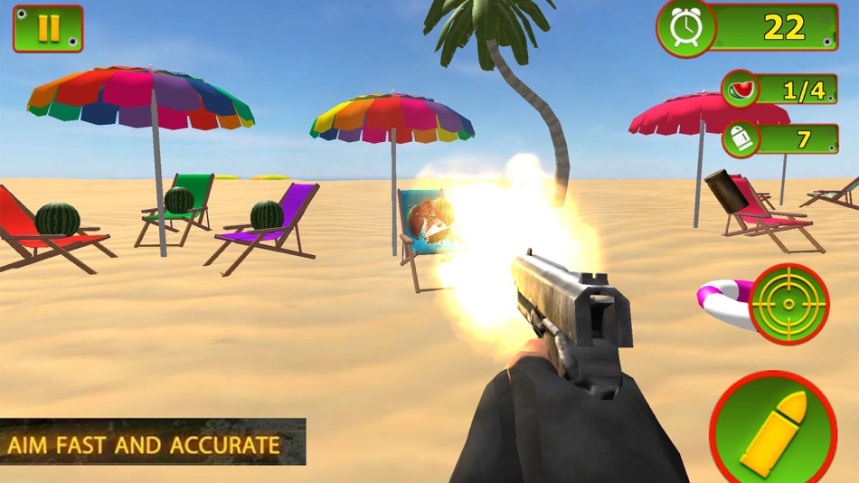 Gun Fruit Shooter - 1.0 - (iOS)