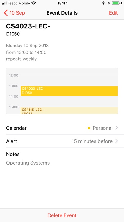 UL Timetable screenshot-3