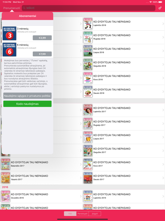 Screenshot #6 pour KO GYDYTOJAI TAU NEPASAKO