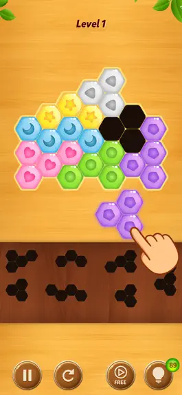 Game screenshot Block Puzzle - Hexa apk