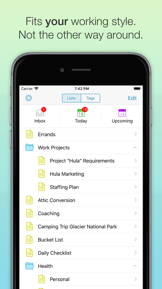 #5. The Hit List (iOS) Podle: Karelia Software LLC