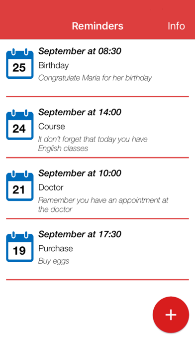 iTask Reminders Screenshot