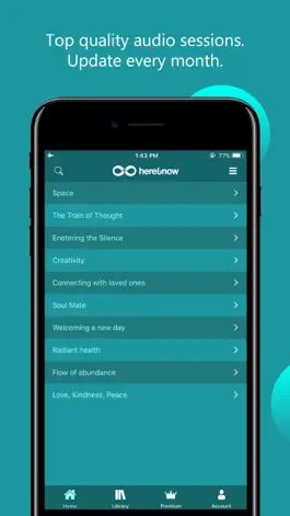 Game screenshot Here & Now: Relaxing Sounds apk
