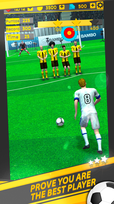 Screenshot #1 pour Shoot 2 Goal - World Soccer