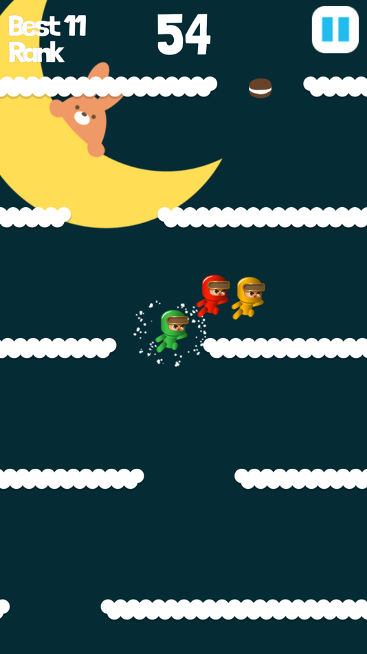 #5. Ninja GO : Infinite Jump (iOS) 由: Super Awesome Inc.