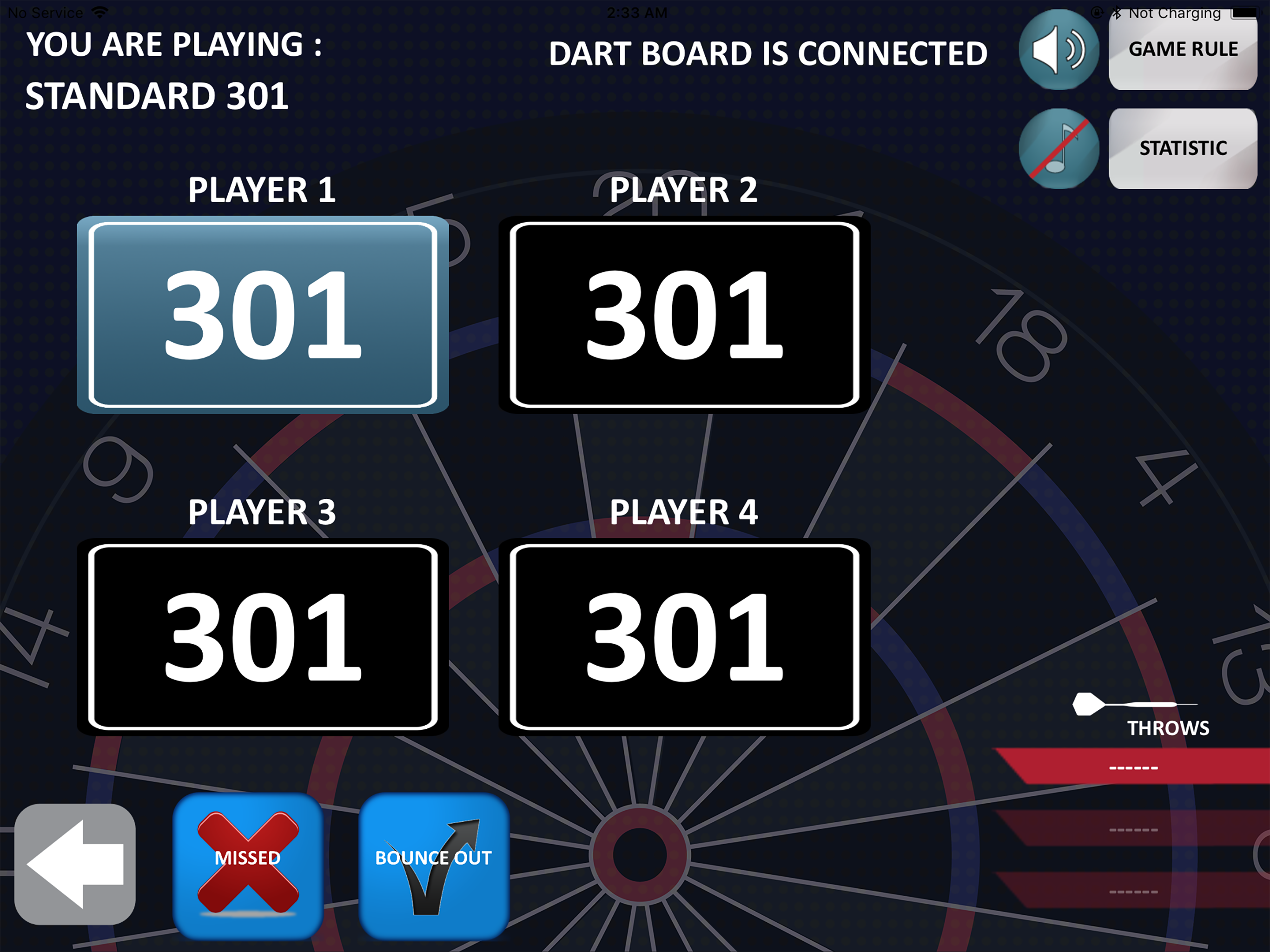 GoDart Bluetooth Dartboard screenshot 6