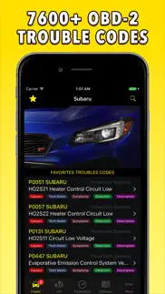 obd-2 subaru iphone screenshot 1