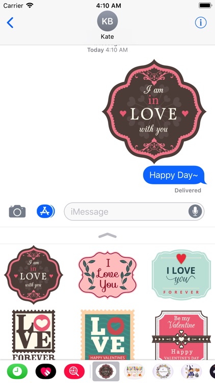 Lovely & Sweet Stickers Set screenshot-4