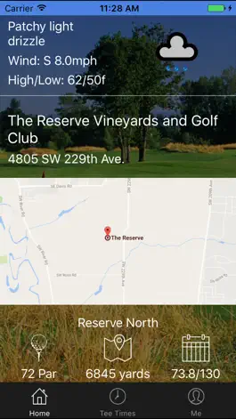 Game screenshot The Reserve Golf Tee Times apk