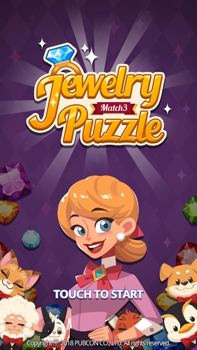 Jewelry Puzzle: Match 3 Screenshot