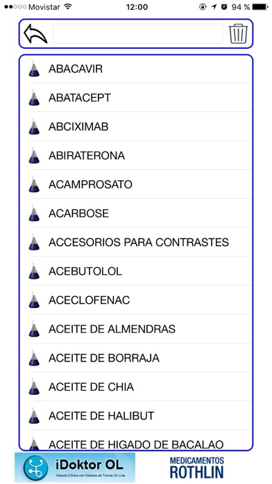 Screenshot #3 pour Interdrugs Medicamentos Rothlin