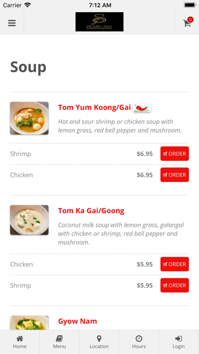 Splash of Thai Restaurant screenshot 3