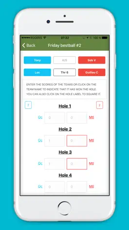 Game screenshot Match Play Golf apk