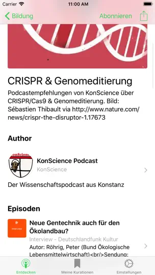 Screenshot von Skoon auf dem iPhone 1