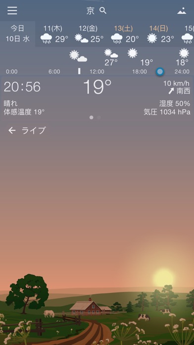 Awesome Weather YoWindow Screenshot